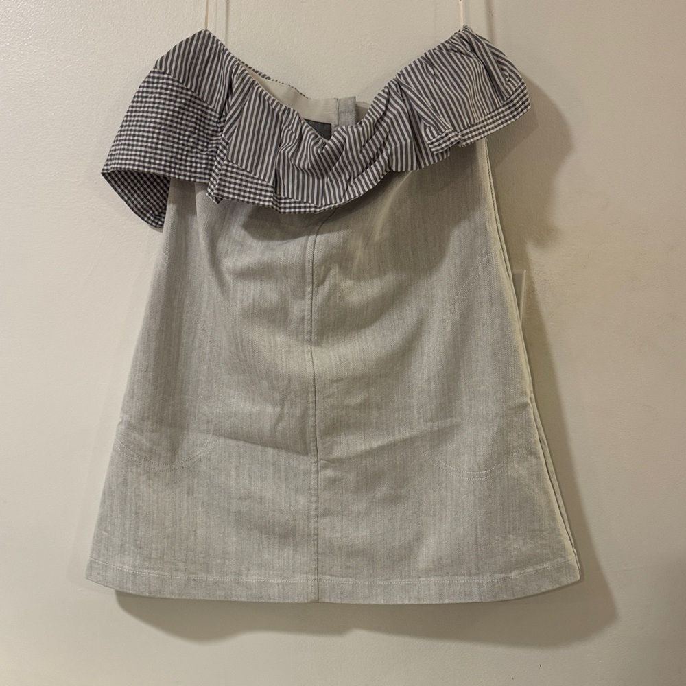 Thakoon Ruffle Strapless Mini Dress - Picture 6 of 9